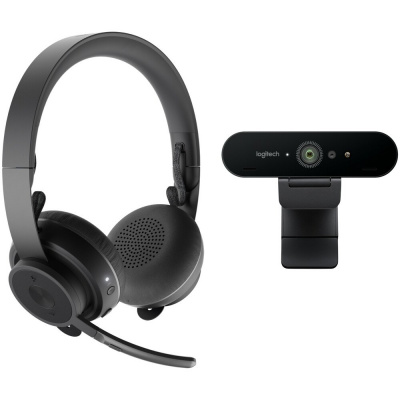 Logitech CollabKit Brio 4K + Zone Wireless