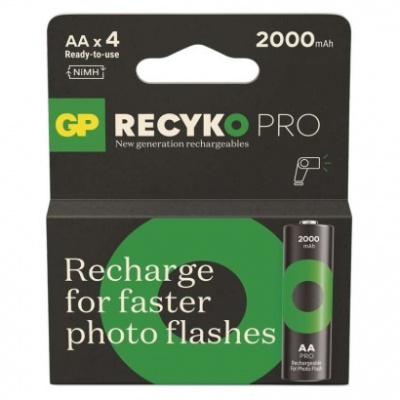 GP ReCyko Pro Photo Flash AA 2000mAh 4ks 1032224201