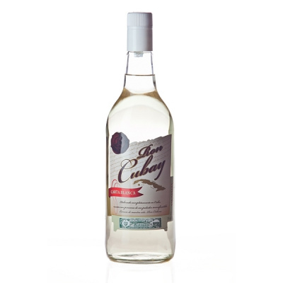 Ron Cubay Carta Blanca Rum 38% 1 l (holá láhev)