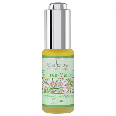 SALOOS Tea Tree - Manuka - Bio regenerační obličejový olej 20 ml