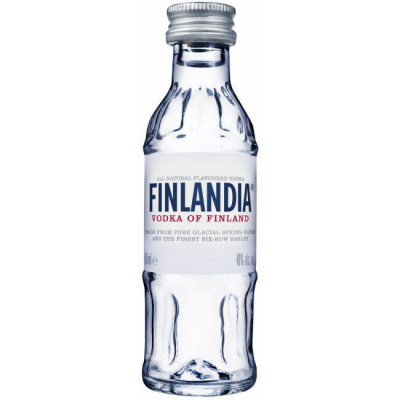 Finlandia 0,05l 40% (holá láhev)