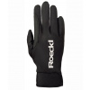Běžecké rukavice Roeckl Lit Black vel.9,5 (Běžkařské/biatlonové rukavice)