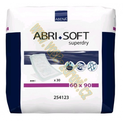 ABRI Soft Superdry savé podložky se superabsorbentem 60x90cm 30ks v balení ABE 254123