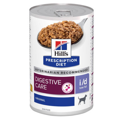 Hill's Prescription Diet i/d Low Fat Digestive Care s kuřecím - doplňkové vlhké krmivo: 12 x 360 g i/d Low Fat Digestive Care Original