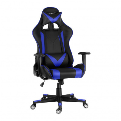Herní židle RACING PRO ZK-009 černo-modrá