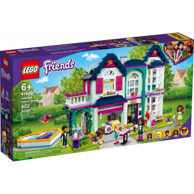 LEGO® Friends 41449 Andrea a její rodinný dům (LegoAndrea's Family House)