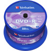 Média VERBATIM DVD+R AZO 4,7GB, 16x, spindle 50 ks (43550)