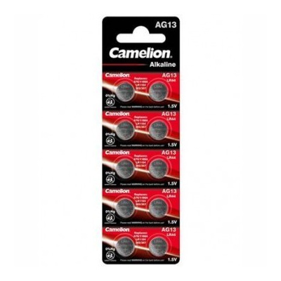 BATERIE CAMELION AG 13-357 / LR44 ALKALINE 10ks 260216455018