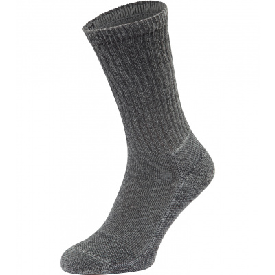 Fruit of the Loom Unisex pracovní ponožky 3 páry 67-608-Z Black Grey Melange 43/46