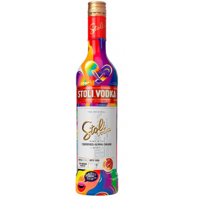 Stoli Night Edition 40% 1l (holá láhev)