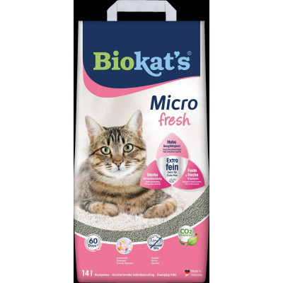 Biokat´s Biokat's Micro Fresh podestýlka 14l/13,3kg