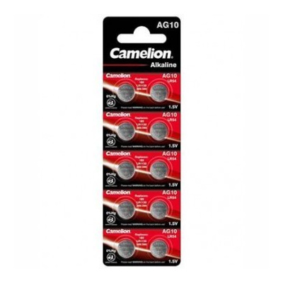 Panasonic BATERIE CAMELION AG 10-389 / LR54 ALKALINE 10ks 4260216454981