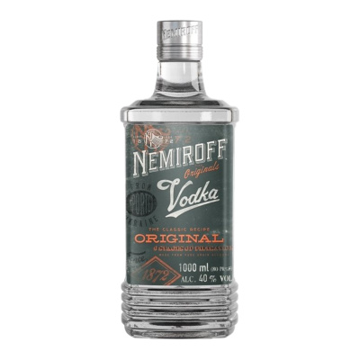 Vodka Nemiroff Original 40% 1 l (holá láhev)