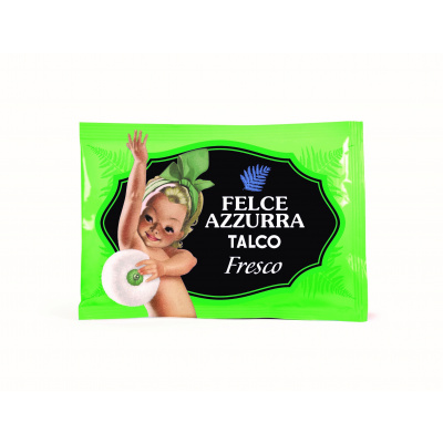 Tělový pudr Felce Azzurra - svěží - náhradní náplň, 100g