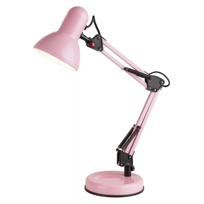 Rabalux, Stolní lampa Rabalux 4179 Samson růžová, E27 1x MAX 60W, IP20, 230VAC