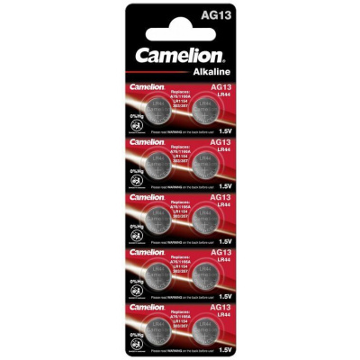 Camelion LR44 AG13 alkaline 1,5V 10ks