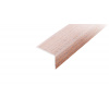 ACARA AP2 schodová lišta samolepící, hliník + dýha lakovaná dub sv. šedý, 20x25 mm, 0,9 m