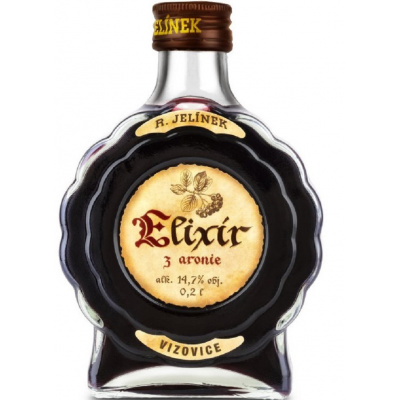 Rudolf Jelínek Elixír z Aronie 14,7% 0,2l (holá láhev)