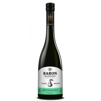 Baron Hildprandt Hruškovice 50% 0,7l (holá láhev)