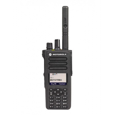 MOTOROLA Mototrbo DP4800e VHF MDH56JDN9VA1AN| VHF HELICAL 152-174 MHz (15 cm)| Li-Ion 2100 mAh IMPRES IP68| IMPRES 220/240V Radiostanice MOTOROLA