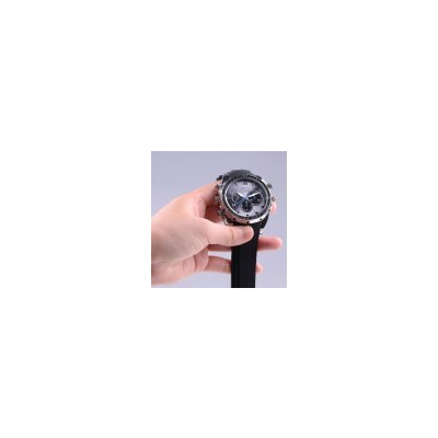 IR Špionážní hodinky s kamerou, 1920x1080px - 8GB Bez síťové nabíječky