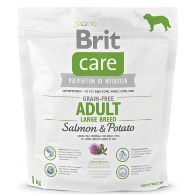 BRIT Care Grain-free Adult Large Breed Salmon & Potato 1kg