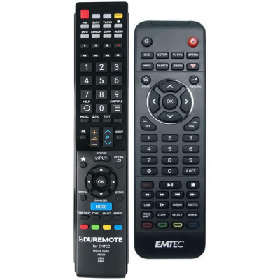 GENERAL EMTEC MOVIE CUBE S800, D850H, V800H - dálkový ovladač duplikát kompatibilní