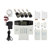Ecolite HF-GSM03 Bezdrátový GSM alarm s LCD displ.,4x dálk.ovl.,2x PIR,2x DOOR,1x siréna