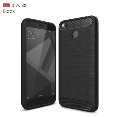 Pouzdro TVC Carbon pro Xiaomi Redmi 4x Barva: Černá