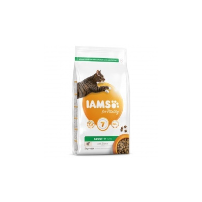 IAMS for Vitality Adult Cat Food with Salmon 2kg 1ks