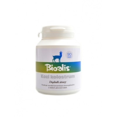 Bioalis - Kozí kolostrum 90 kapslí