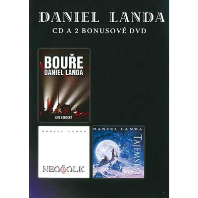 Daniel Landa - Tajemství/Bouře/Neofolk/2DVD+CD (3CDD)