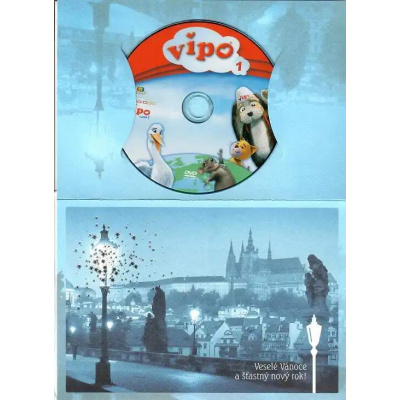 Vipo Létající pejsek 1 - Fontána splněných přání ( dárkový papír obal ) - DVD
