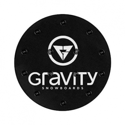 Grip Gravity Icon Mat black/white (grip na snowboard)
