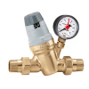 CALEFFI 5350 Regulátor tlaku vody DN25 - 1" s manometrem, PN25 53501