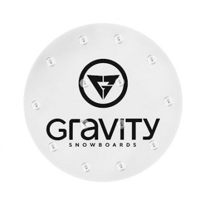 Grip Gravity Icon Mat clear/black (grip na snowboard)