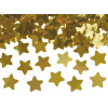 PartyDecoVystřelovací konfety zlaté hvězdy - 40cm