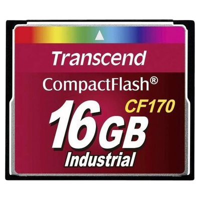 Transcend CF170 16GB / CF CARD / UDMA0-5 / MDMA0-2 / PIO0-6 / R:90MBs / W:60MBs (TS16GCF170)