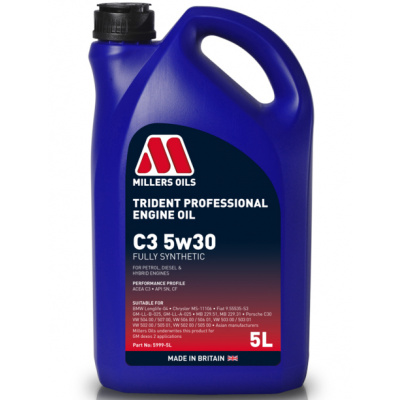 MILLERS OILS TRIDENT PROFESSIONAL 10W40 5 L