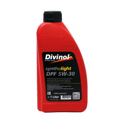 Divinol 013 Syntholight DPF 5W-30, 1 L