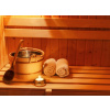 WEBLUX Fototapeta vliesová Wellness und Spa in der Sauna - 67860157 Wellness und Spa v sauně, 100 x 73 cm