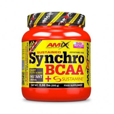 Amix Synchro BCAA + Sustamine 300g - ovocný punč