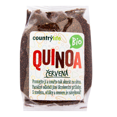 Country Life Quinoa červená 250 g BIO COUNTRY LIFE