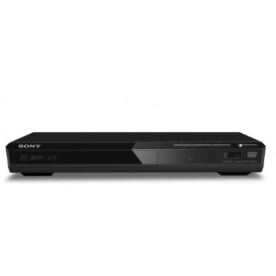 SONY DVP-SR370 Stylový tenký kompaktní přehrávač DVD se vstupem USB, SCART (DVPSR370B-EC1)