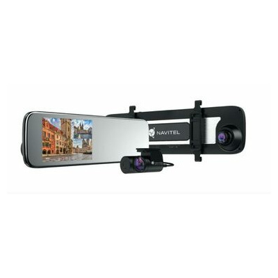 Navitel MR450 černá / Duální kamera do auta / FullHD @ 30fps / 5.5 / úhel záběru 160° / Detekce nárazu (CAMNAVIMR450GPS)