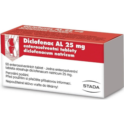 Diclofenac AL 25mg tbl.ent.50