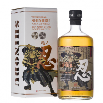 Shinobu Pure Malt Whisky Mizunara Oak Finish 43% 0,7l (karton)