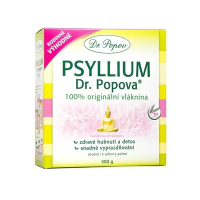 Dr.Popov Psyllium vláknina 500g