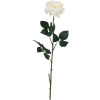 Umělá růže 76 cm krémová