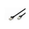 Ednet Patch Cable, CAT6a, RJ45 M/M, 10.0m, S-FTP, AWG 27/7, LSZH, bl